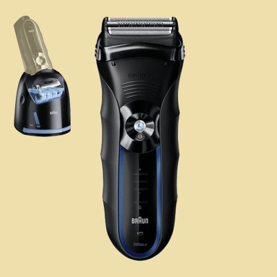 Braun Rasierer Series 3   350 cc 4 mit Reinigungsgerät   (350cc 4