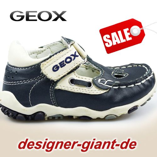 H342 NEU Geox Jungenschuh BOOM BOY navy/beige PREIS REDUZIERT