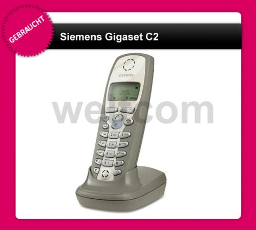 Siemens Gigaset C2 Mobilteil+Lade. C200 C250 C320 C353