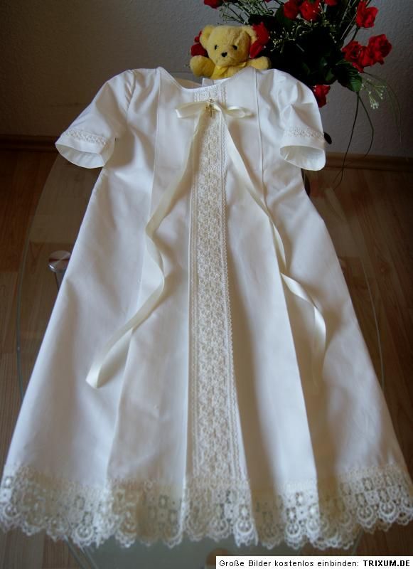 Taufkleid * Baby *Taufkleider * Taufe * Creme * Gr.56 62 68 74  80 86