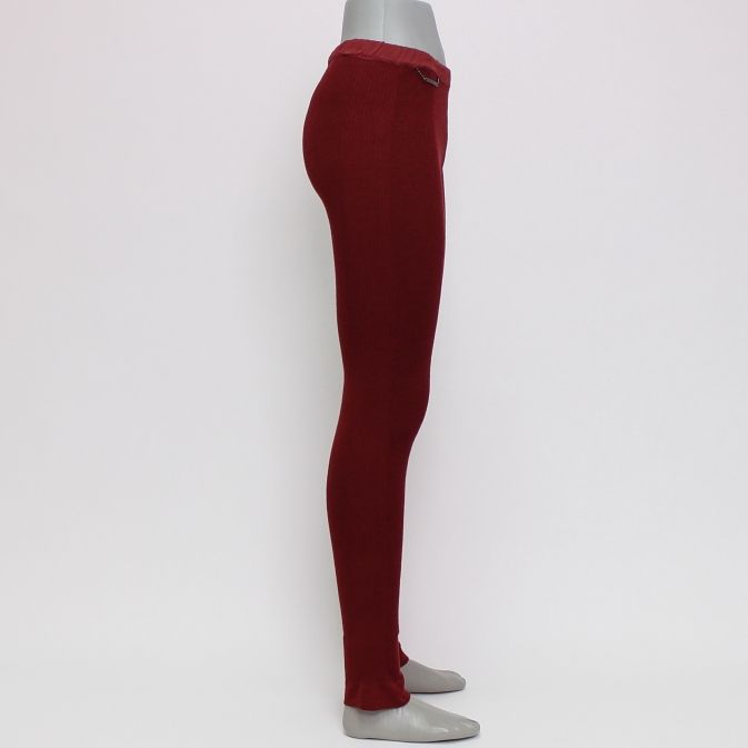 Patrizia Pepe Strick  Leggings Break red Gr.36