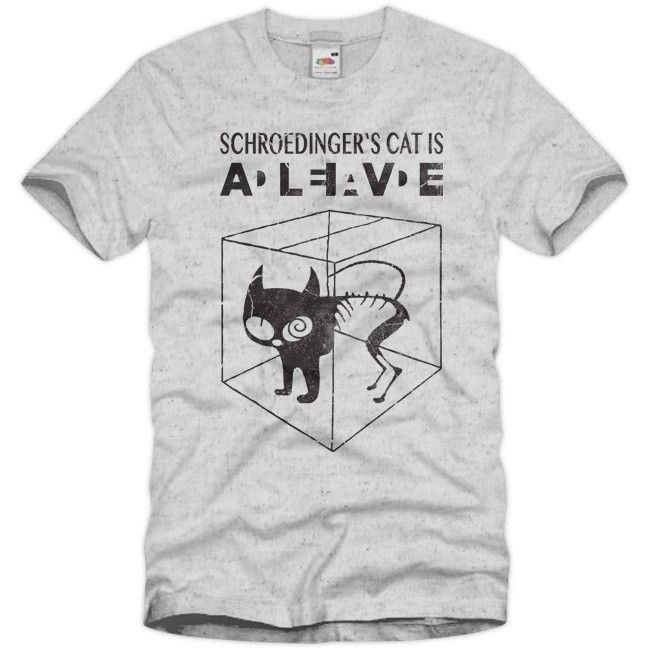Vintage T Shirt Schroedingers Katze Big Bang Theory Sheldon