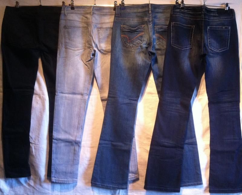 Only Paket 4 Hosen Röhrenjeans Jeans Röhre Bekleidungspaket Gr.38