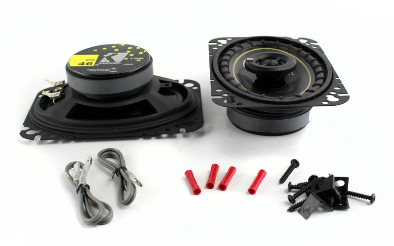 2011 KICKER DS46 4x6 200W 2 Way Car Audio Speakers