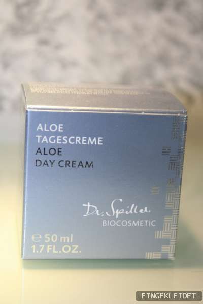 Dr. Spiller Biocosmetic Aloe Tagescreme Lichtschutz Feuchtigkeitscreme