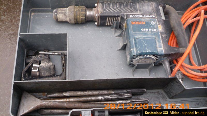 Bosch GSH 5 CE   SDS   Stemm & Bohrhammer Modell GSH 5 CE