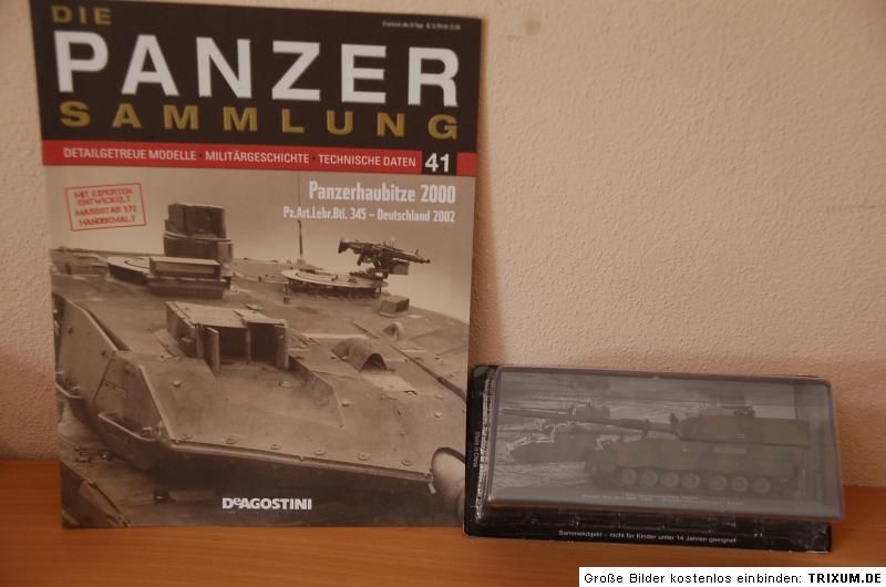 Panzer Sammlung Nr.41   De Agostini   Panzerhaubitze 2000