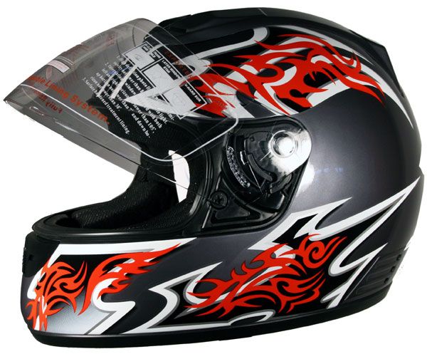 Integralhelm Rollerhelm Anthrazith R2 Motorradhelm XS