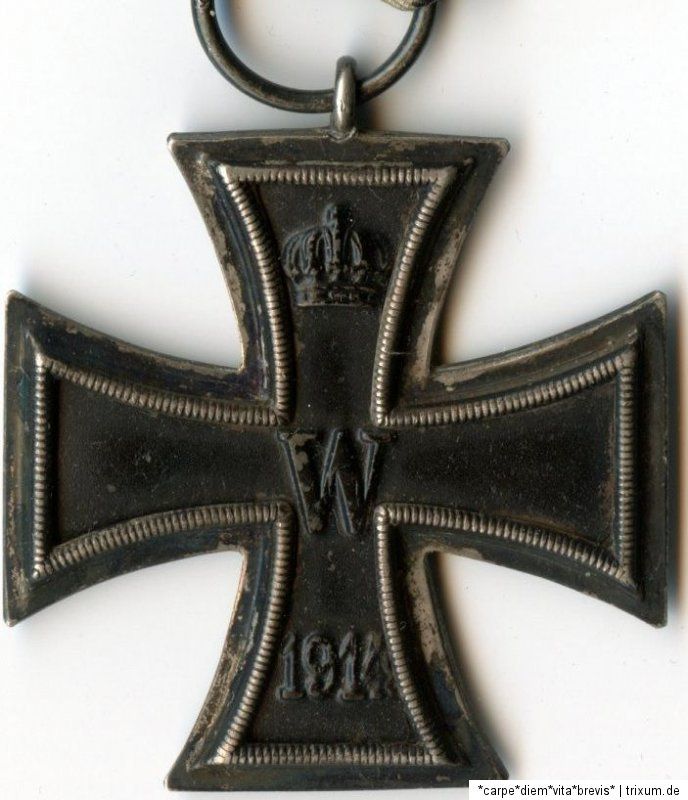 Eisernes Kreuz 2.Klasse + Urkunde Württ. Infanterie Regiment 180 Iron