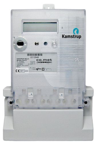 Lieferzähler, Einspeisezähler Kamstrup 382Jx3