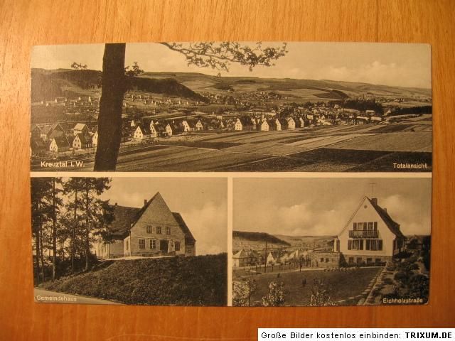 Alte AK Kreuztal i.W. Siegerland