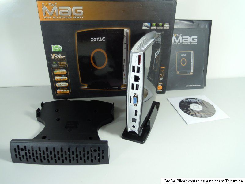 Zotac MAG MINI Nettop ATOM 330Dual Core 160GB 2GB Ram ungetestet