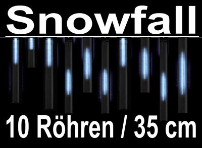 LED Lichterkette Snowfall Tubes Weihnachtsbeleuchtung