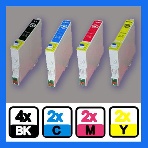 10xkompatible PATRONEN fü EPSON STYLUS RX400 RX420 RX425 RX520 R240