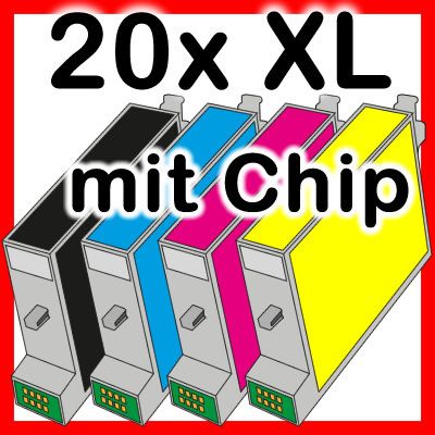 20x DRUCKER PATRONEN für EPSON Stylus SX420W SX425W SX435W SX440W