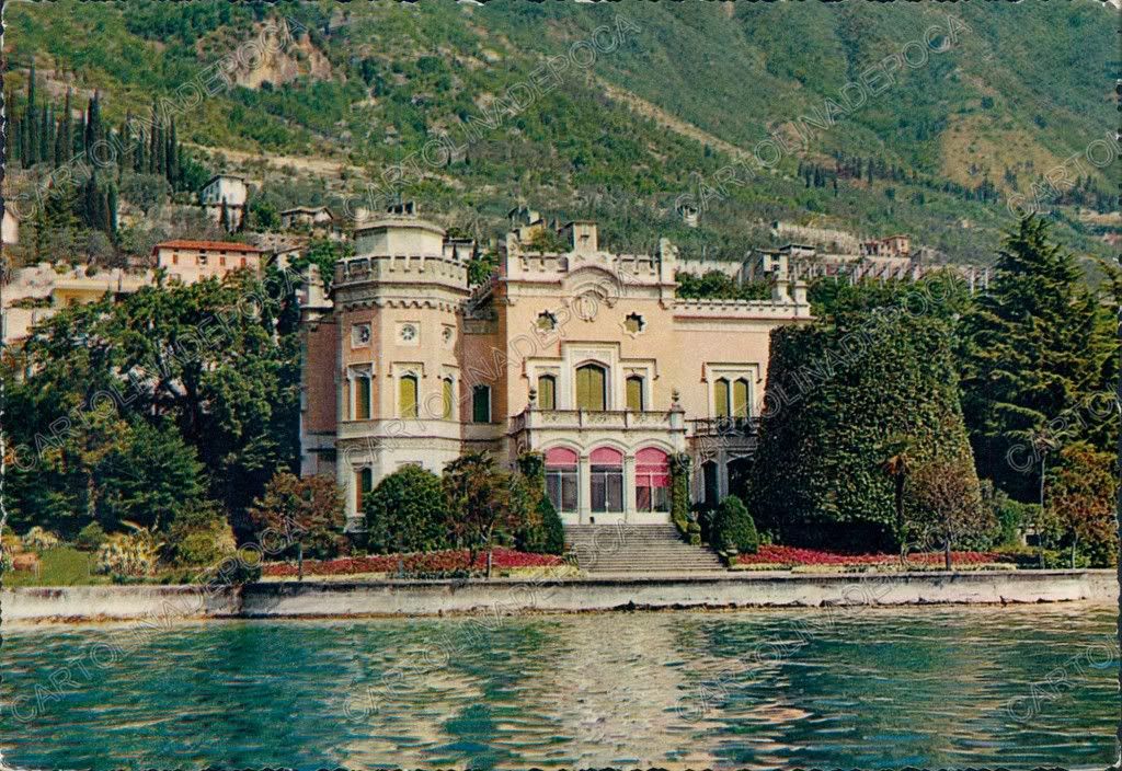 BRESCIA GARGNANO VILLA FELTRINELLI MUSSOLINI QQ 245348