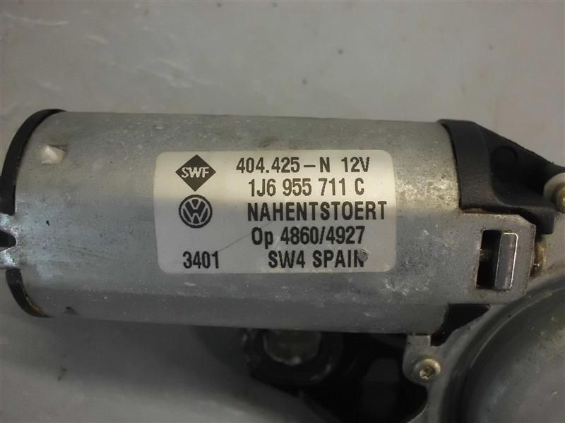 VW Golf 4 IV Variant Wischermotor hinten Heckwischermotor 1J6955711C