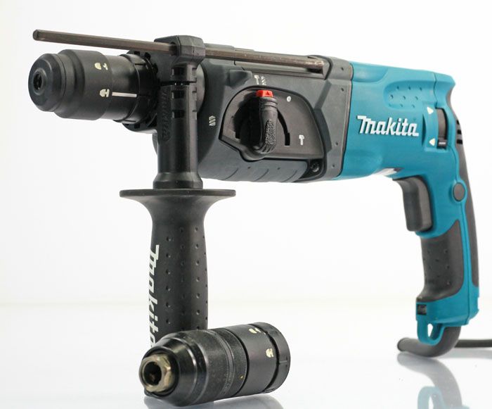 Makita Elektronik Bohrhammer HR2470FT Bohrmaschine mit SDS plus (c416