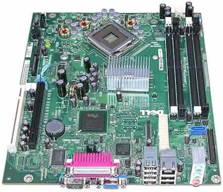 Dell PY423 OptiPlex GX620 SFF Mainboard, System Board