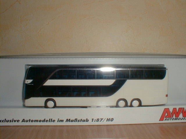 AWM Reisebus Setra S 431 DT neutral weiß