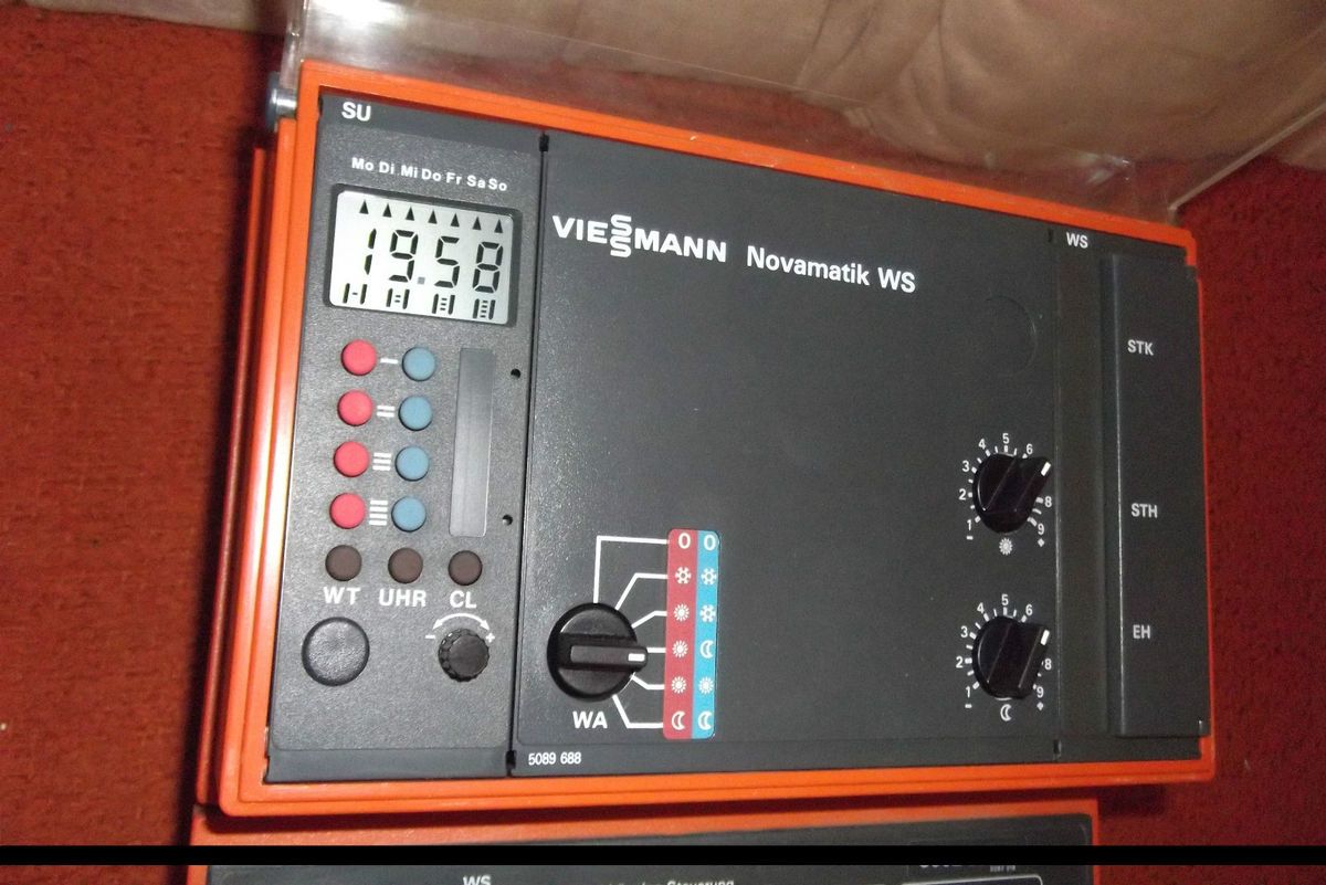 Viessmann WS Novamatik 3002 597 K HRegler+digiSchaltuhr