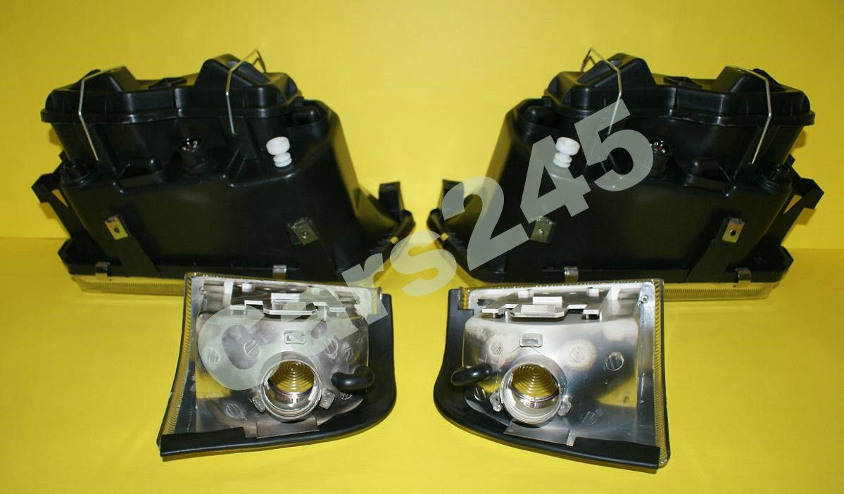 Audi 100 C3 Scheinwerfer mit Blinker Projector Set