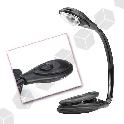 LED Klemmleuchte Leselampe Buch Notenständer Light Lamp Lampe Licht