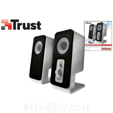 Trust SoundForce 2.0 Stereo Lautsprecher Set PC Computer Notebook