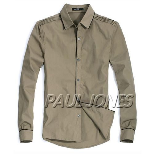 PAUL JONES Men’s Casual Slim Stylish Dress Shirts Fit blouse US XS/S