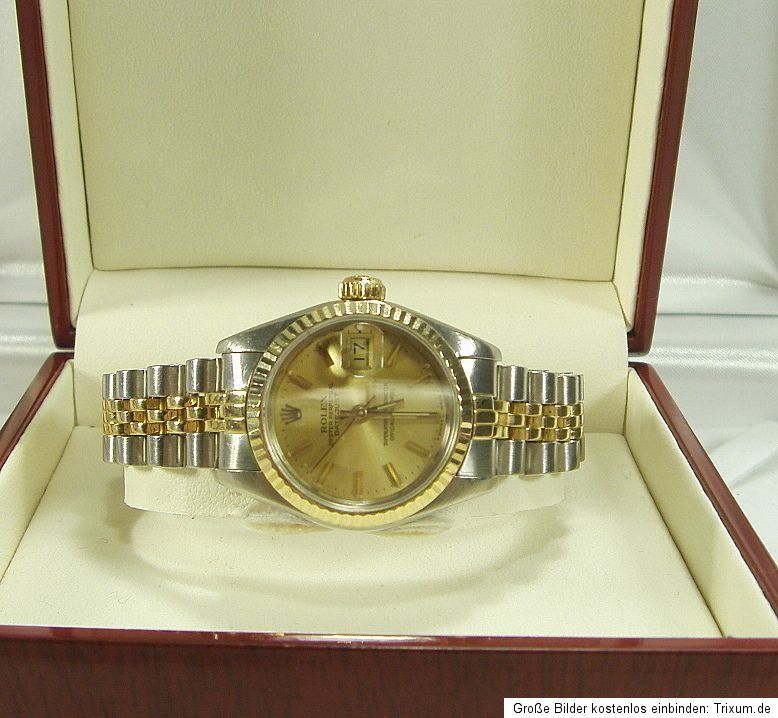 ROLEX Oyster Perpetual LADY DATEJUST in Stahl / 18 Kt. Gold Automatic