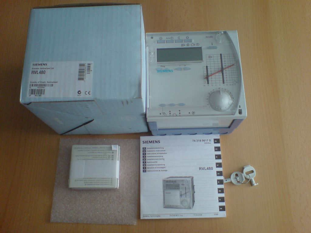 SIEMENS RVL480 Heizungsregler RVL 480