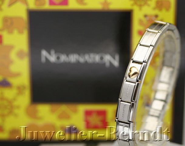 Nomination Original Armband + Herzelm. Statt 29,00€ nur