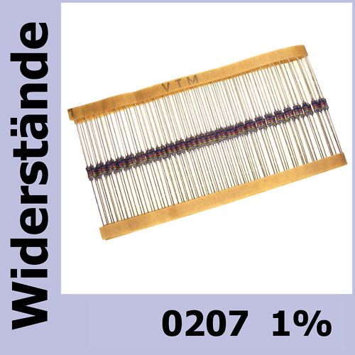 100 Widerstand Metallfilm 549Ohm 491 0 549R 1% 0207