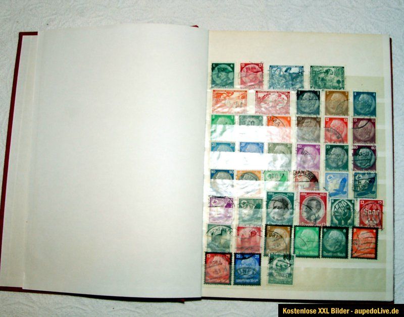 Kartons Briefmarken Deutsches Reich, Deutschland nach 1945, BRD