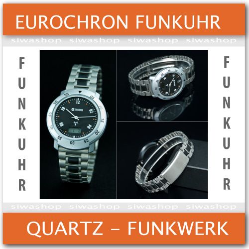 FUNKARMBANDUHR (JUNGHANS WERK) EDELSTAHLARMBAND FUNKUHR 547/484.00