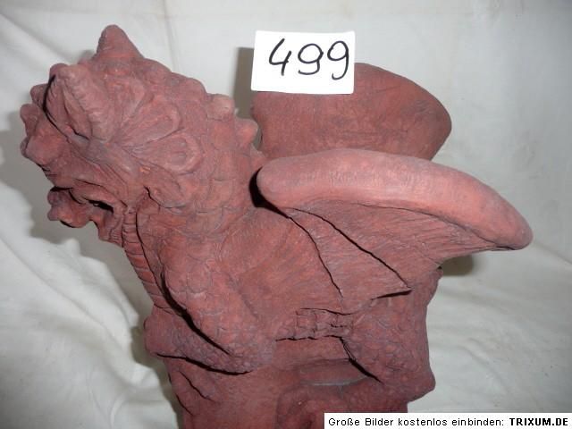 Nr. 499 Dachschmuck Firstfigur First Endstück Drache