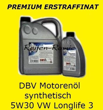 5L 5W30 Motoröl VW 504.00 507.00 Öl Longlife 3 III (6,00€/L