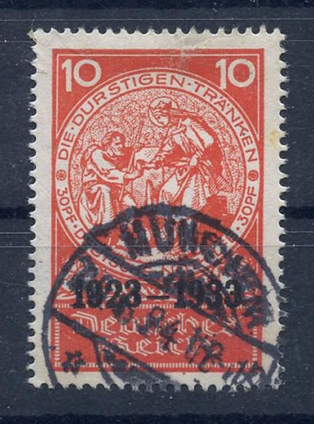 Deutsches Reich 1933 M 509 Einzelmarke aus Block 2 Nothilfe gest mit