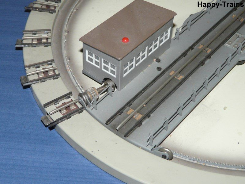 Märklin 410 NG (7027) Drehscheibe m. Signallicht + Stellpult ca. 1952