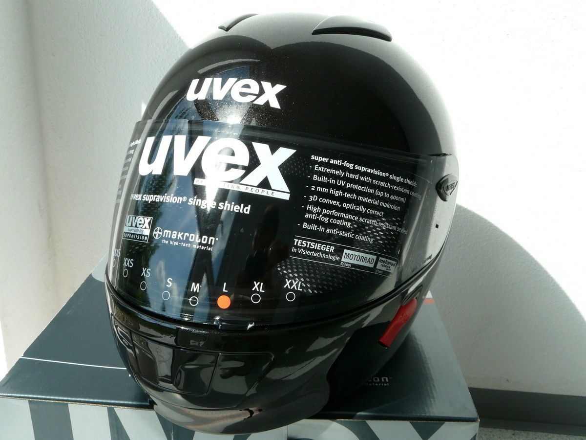 Uvex Boss 515 Helm Gr XL schwarz metallic uni Neu Orginalverpackt