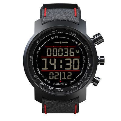 BRAND NEW SUUNTO SS019171000 ELEMENTUM TERRA BLACK/RED MENS WATCH