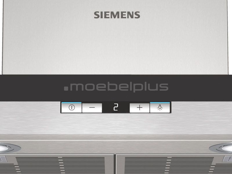 Wand DUNSTABZUGSHAUBE Siemens LC68BB540 EDELSTAHL 60cm