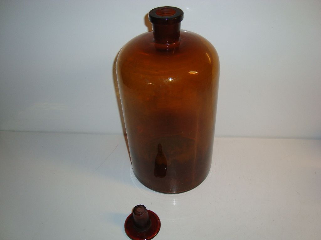 Alte APOTHEKERFLASCHE riesige 5 Liter Apotheker Flasche