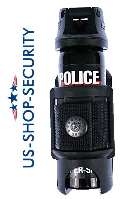 SH 06 Schnellziehholster Etui Abwehrspray Pfefferspray Gasspray für