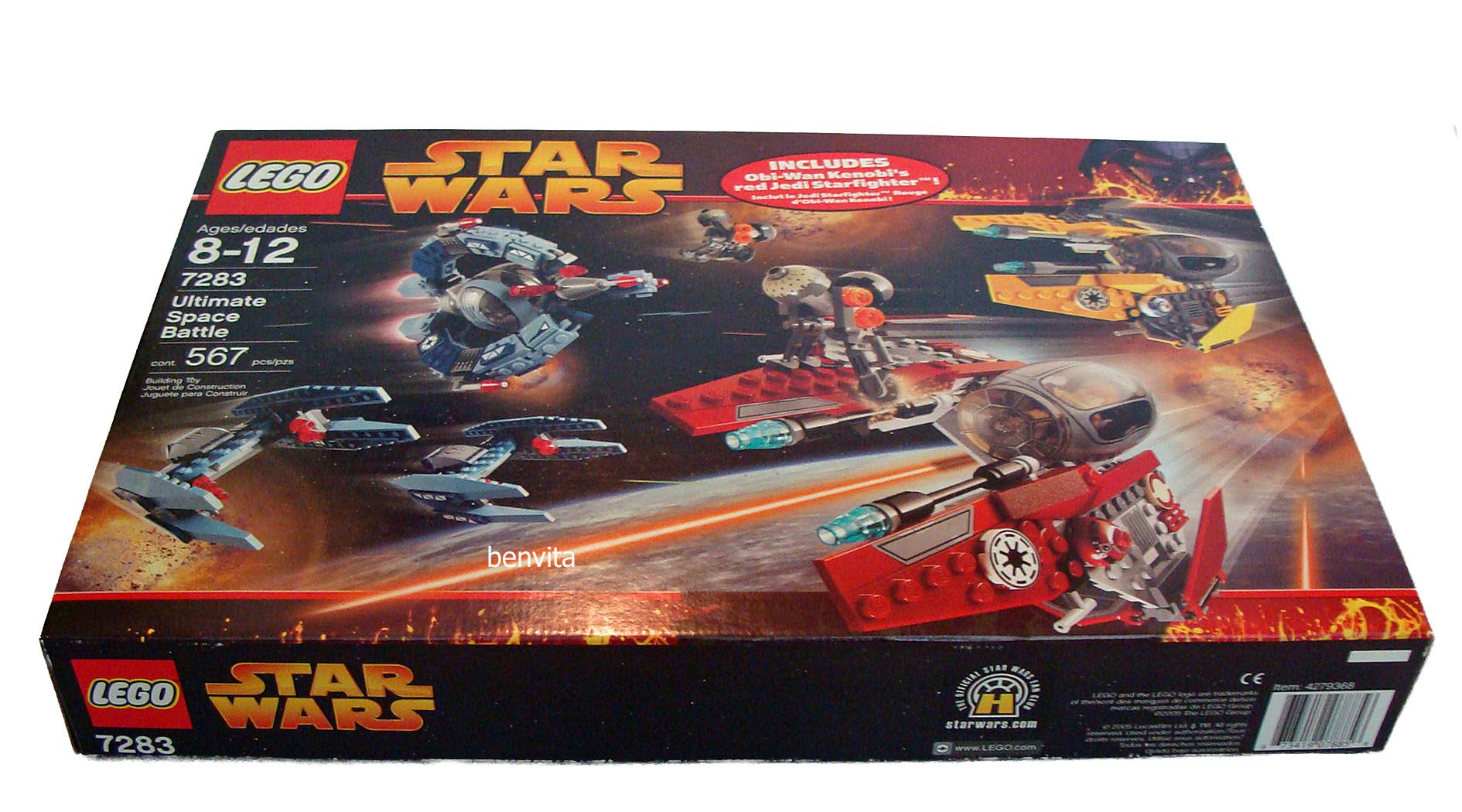 ® Star Wars 7283   Ultimate Space Battle 567 Teile 8 12 Jahren   Neu