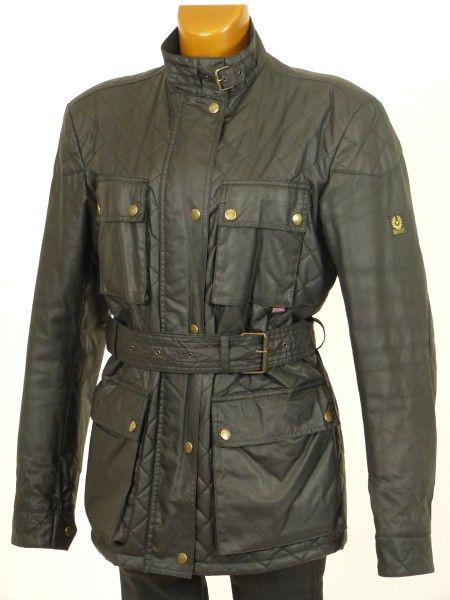 BELSTAFF GOLD LABEL JACKE schwarz Gr. 44 / 50   LUXUS PUR /WK564