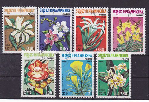 BLUMEN/ Kambodscha Mi.Nr. 591/97 o