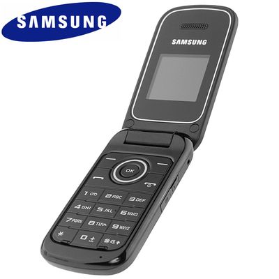 SAMSUNG GT E 1190 Handy Klapphandy simlockfrei 1 43 Display titan gray