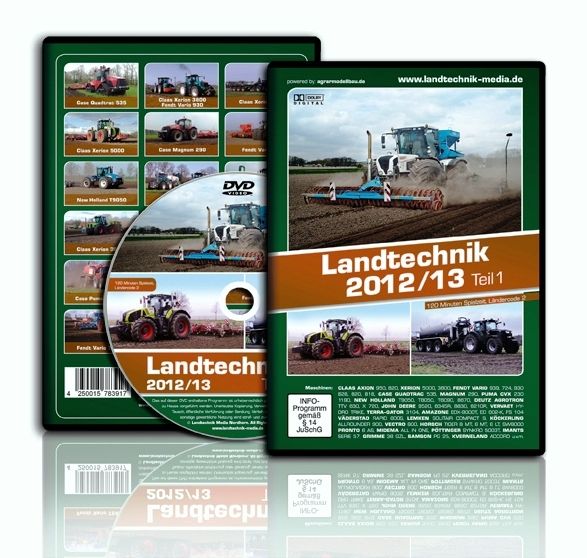 LANDTECHNIK 2012 / 2013 Teil 1 CASE QUADTRAC XERION 5000 FENDT 939