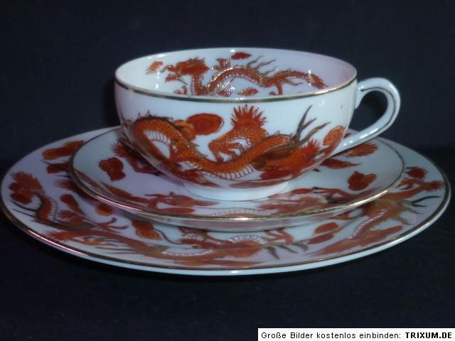 JAPANISCHE TEETASSE * Nippon Tokusei ?? * DRACHENDEKOR